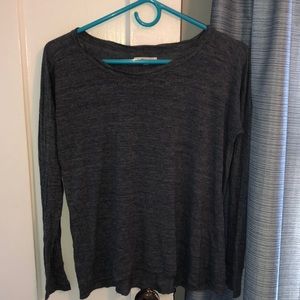 Gray Long sleeved shirt